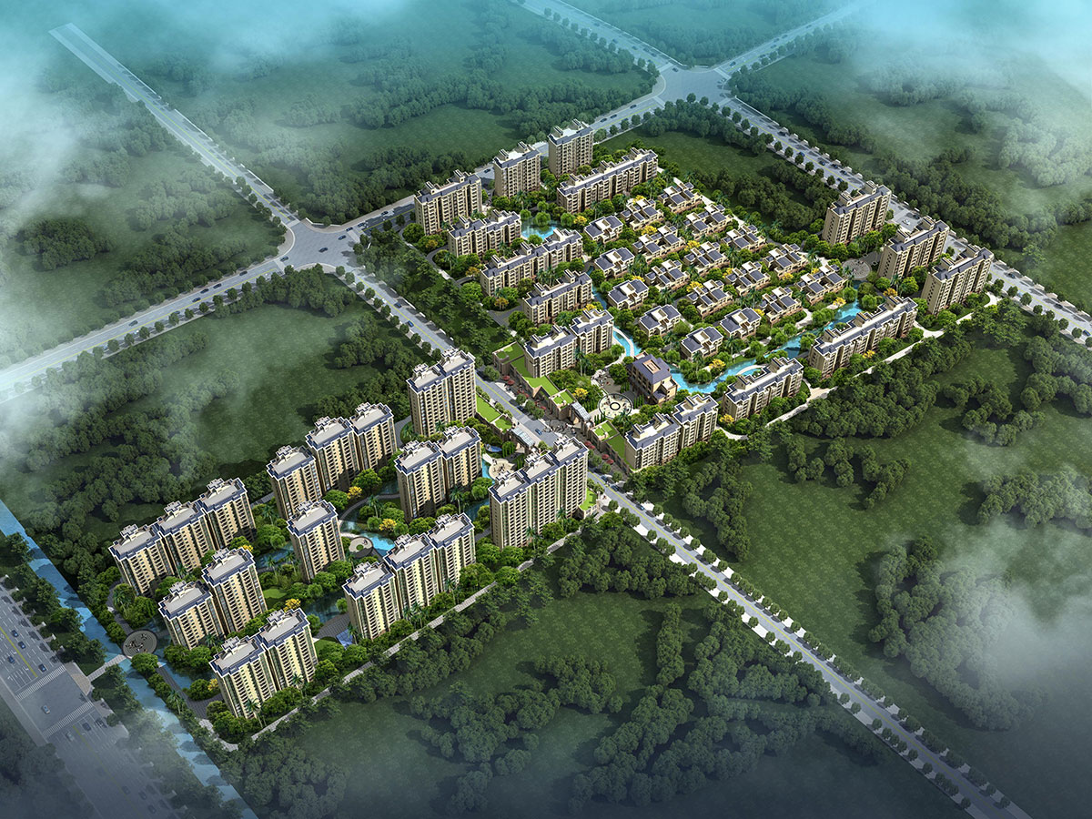 Jinhu Garden, Chengjiang Xianhu International Eco-city